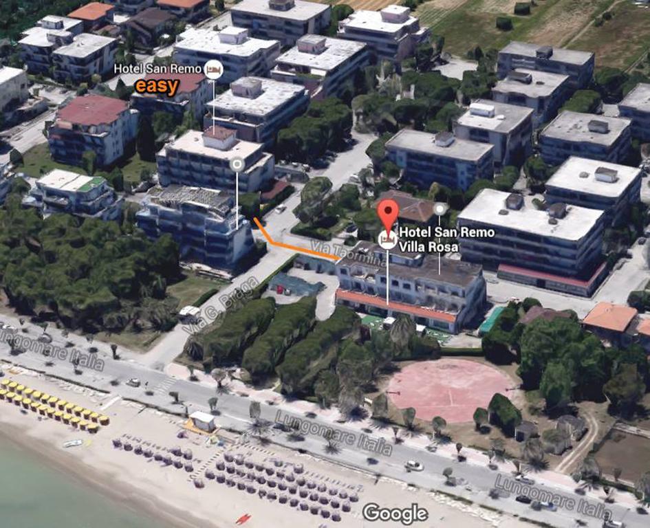 Hotel San Remo - All Inclusive - Fronte Mare - Spiaggia Privata Martinsicuro Esterno foto